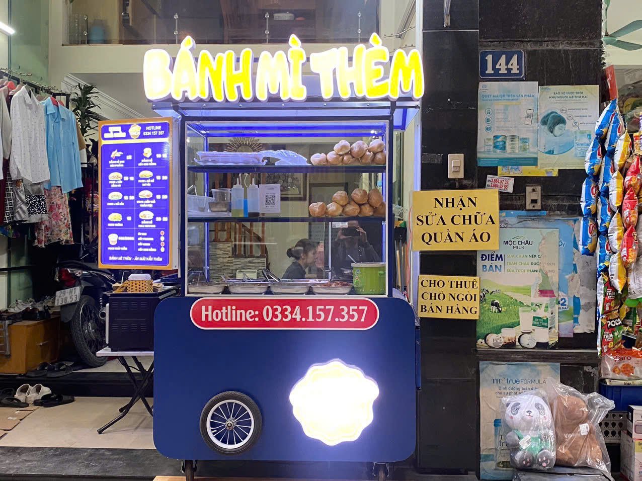 SIÊU HÓT – EM CHÍNH CHỦ SANG NHƯỢNG LẠI QUÁN ( thương hiệu bánh mỳ ) TẠI 144 GIÁP BÁT, HOÀNG MAI, HÀ NỘI – GIÁ CẢ HỢP LÝ