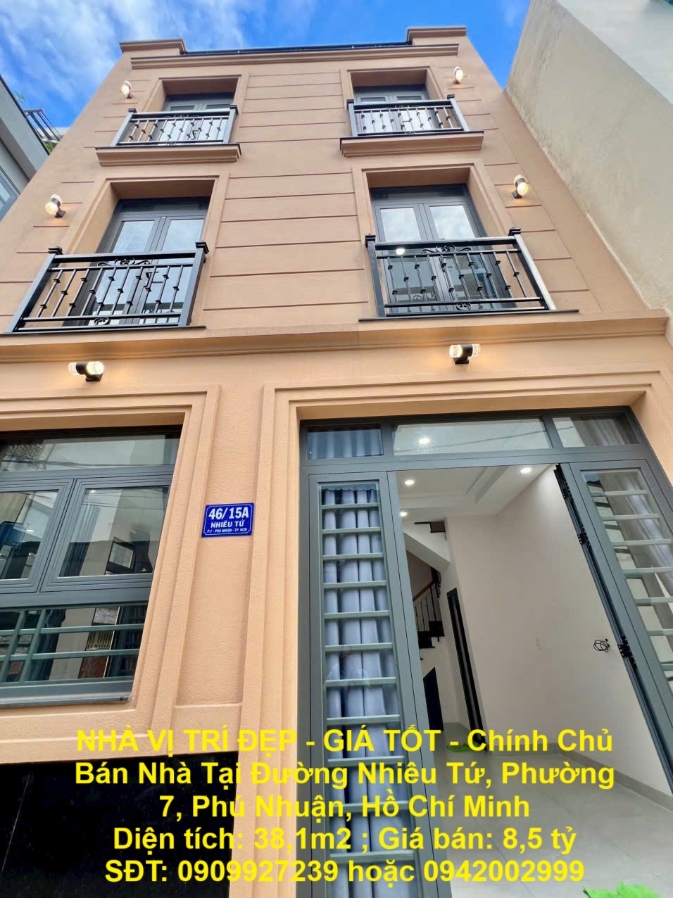 NHÀ VỊ TRÍ ĐẸP - GIÁ TỐT - Chính Chủ Bán Nhà Tại Đường Nhiêu Tứ, Phường 7, Phú Nhuận, Hồ Chí Minh