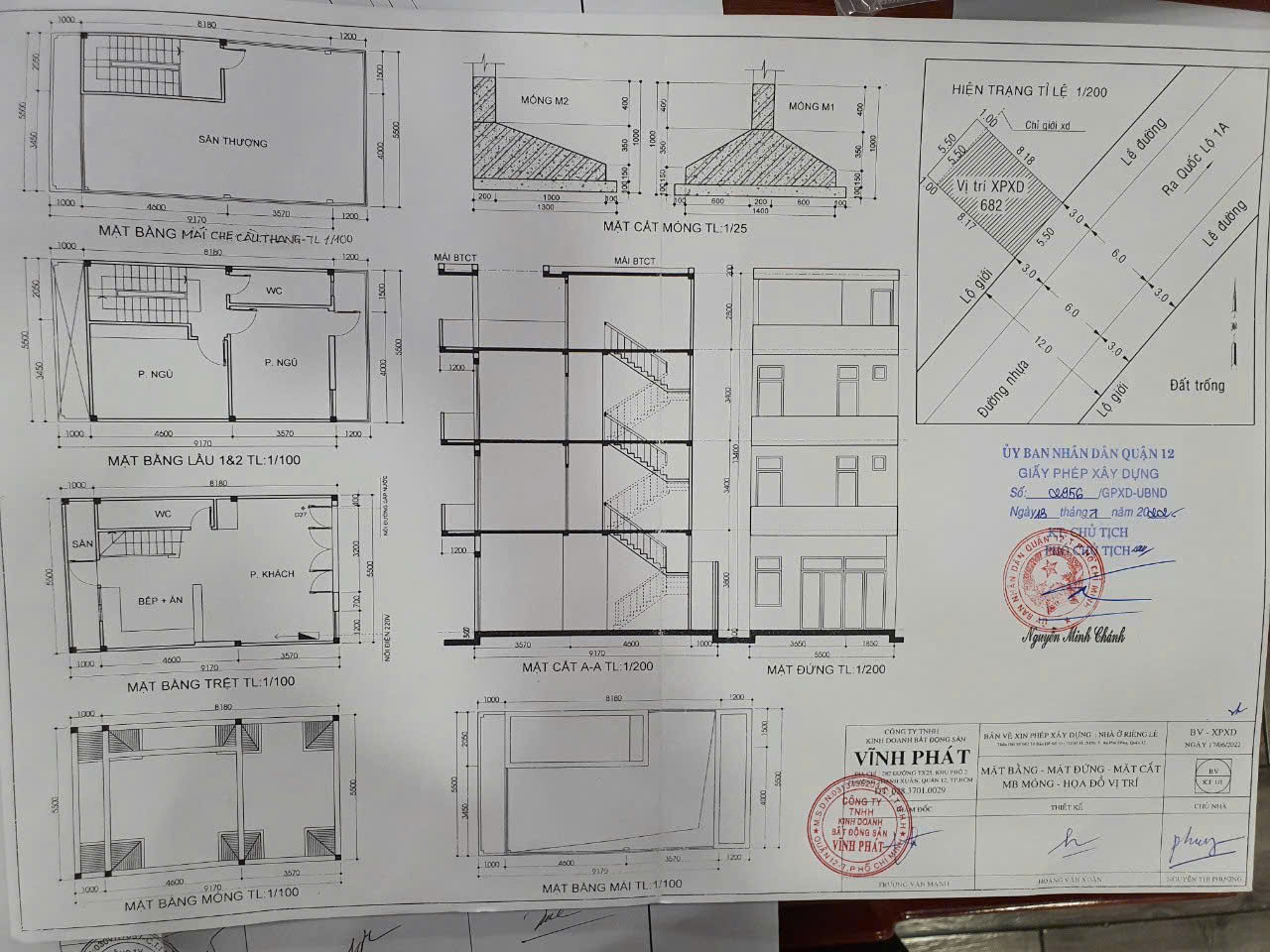 Bán Đất Khu Đồng Bộ An Phú Đông Quận 12- 51m2(5,5x10)- Tặng GPXD 5 Tầng- Đường 12m vỉa hè-chỉ hơn 3tỷ ✅ Diện tích: