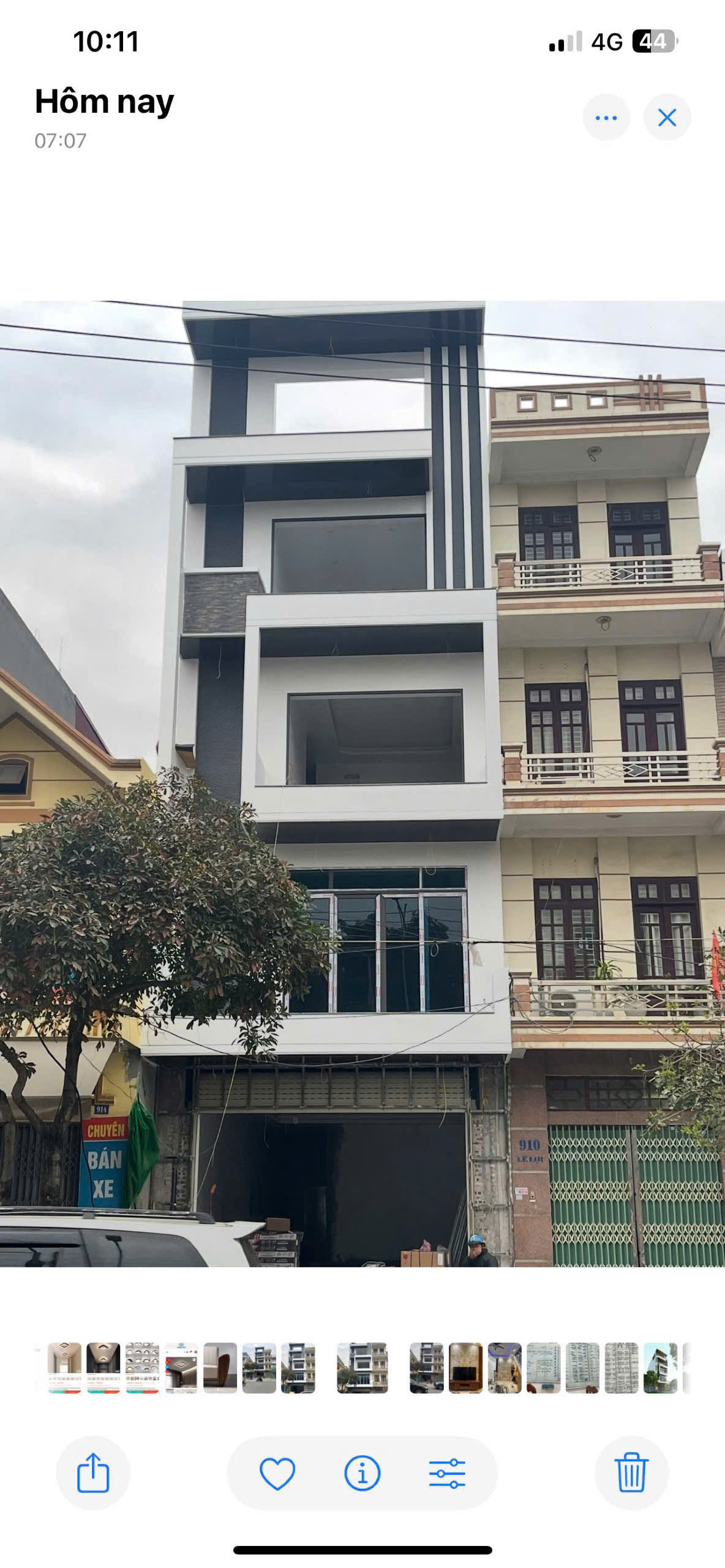 CHO THUÊ NHÀ 5 TẦNG – MẶT ĐƯỜNG LÊ LỢI, TRUNG TÂM TP. BẮC GIANG