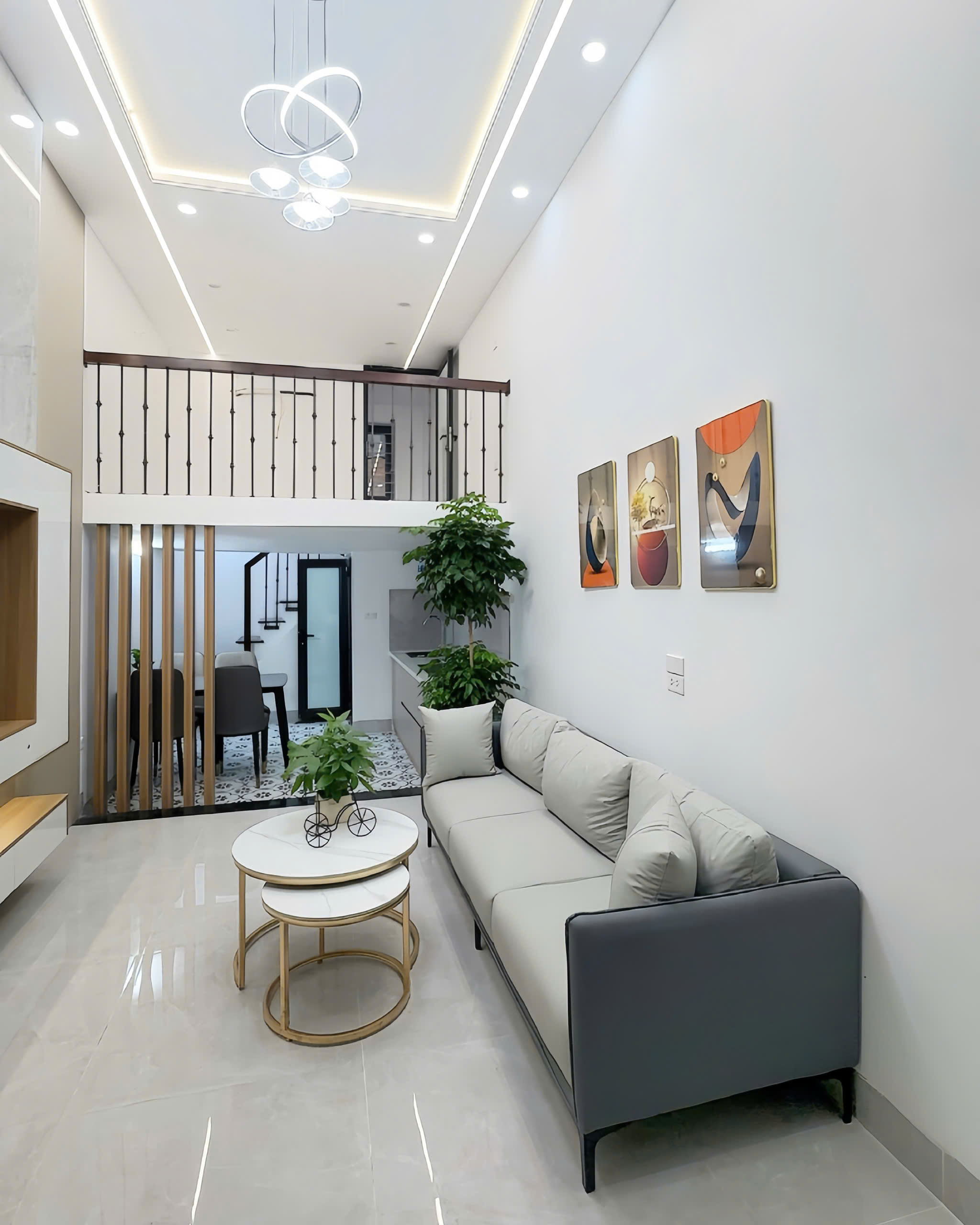 Nhà đẹp hai mặt ngõ Tôn Đức Thắng, 30m2, 6.1 tỷ, nhà xây tâm huyết, thiết kế hiện đại, khu vực trung tâm