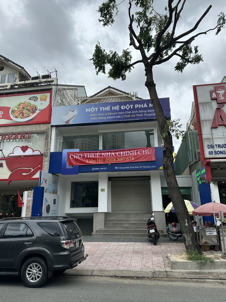 Cho thuê nhà 2 mặt tiền 61 đường Song Hành và 48 đường số 17 Quận 2, thành phố Thủ Đức