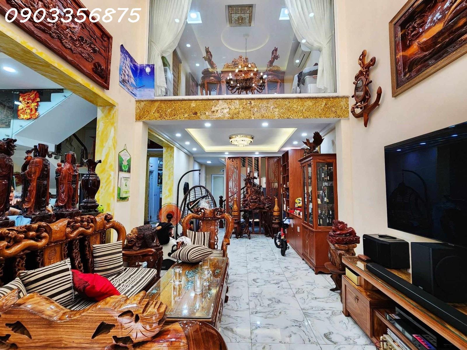 * XÍU 8TỶ SỞ HỮU Nhà Gần Mt Nguyễn Trãi Hẻm thông, 4Tầng 46m 3PN, SHR-Hoàn Công Đủ