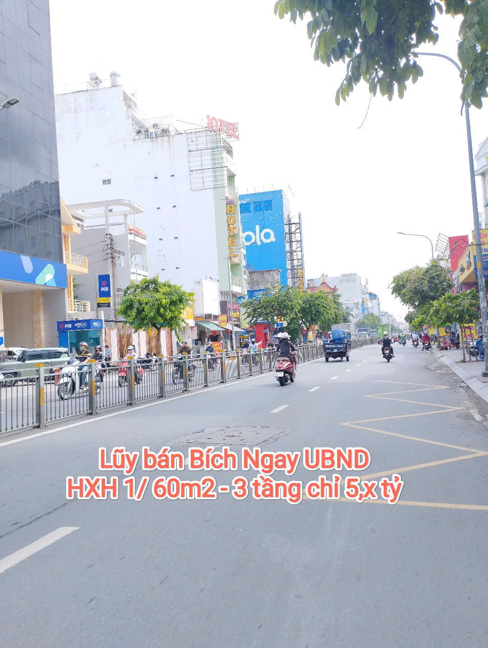 Ngộp Lũy Bán Bích - 60m- HXH 3 tầng BTCT - Ngay UBND