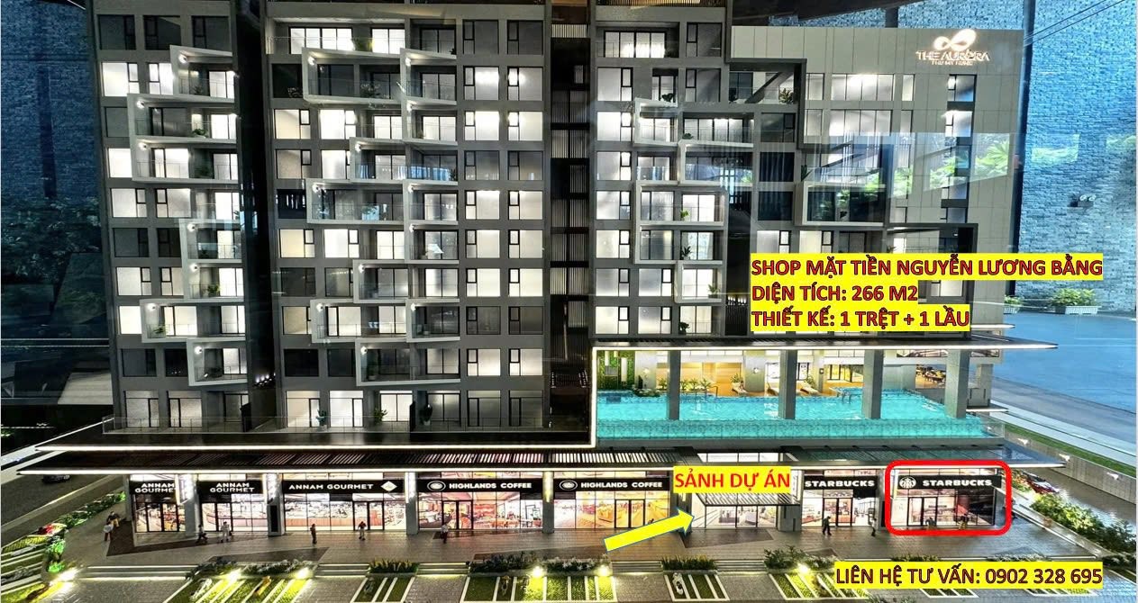 BÁN SHOPHOUSE CĂN GÓC DỰ ÁN MỚI ĐẸP NHẤT MẶT TIỀN PHỐ THƯƠNG MẠI NGUYỄN LƯƠNG BẰNG MUA TRỰC TIẾP CDT PHÚ MỸ HƯNG ☎️