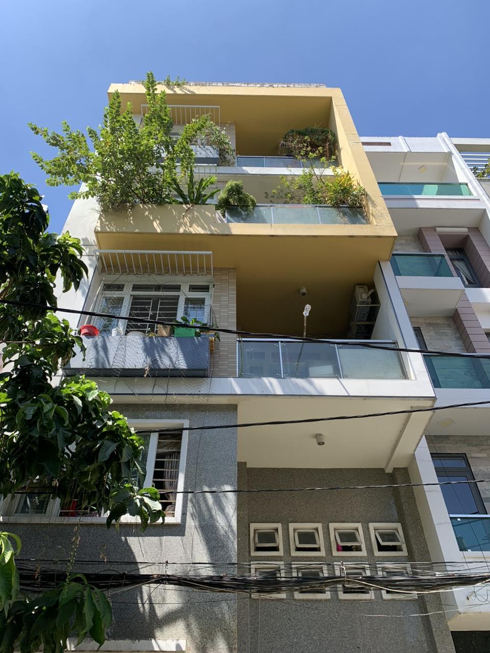 **Bán nhà hẻm 71 Nguyễn Bặc ** phường 3 Tân Bình 130m2 5 tầng; 13 tỷ