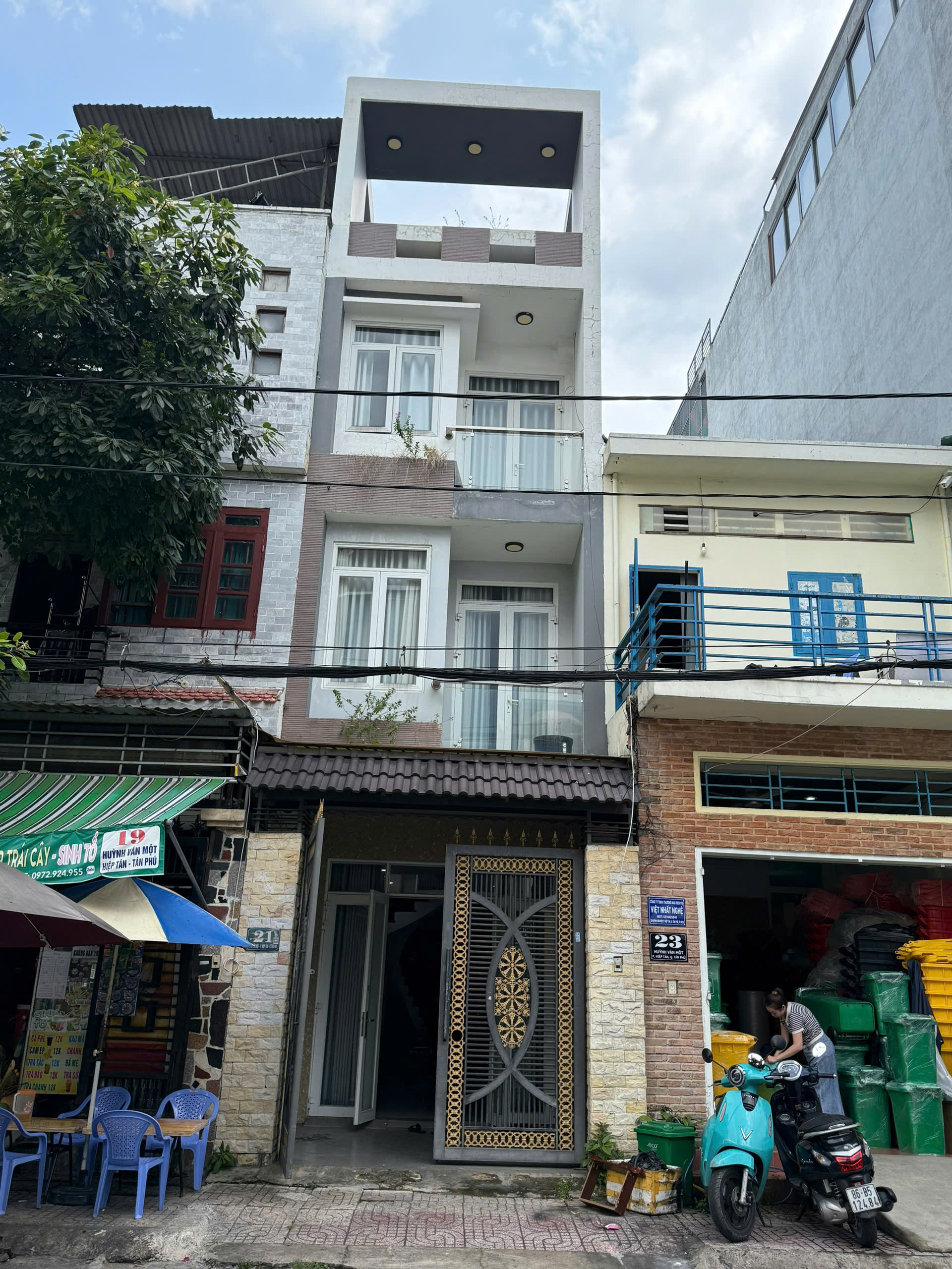 BÁN NHÀ 3 TẦNG – HUỲNH VĂN MỘT, PHƯỜNG HIỆP TÂN, QUẬN TÂN PHÚ