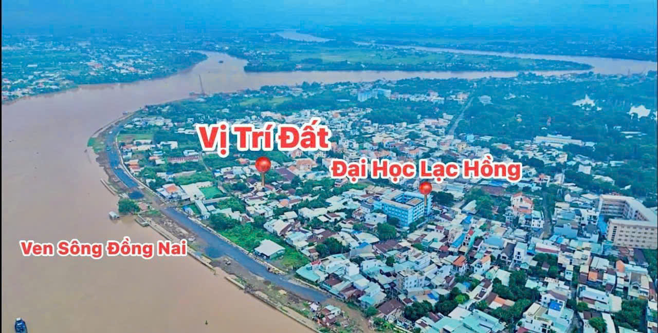Bán lô biệt thự KDC Bửu Long, gần đường bờ kè sông, DT8x18, chỉ 5,5 tỷ
