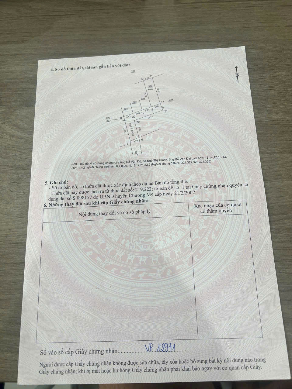 chủ cần tiền bán gấp trong vài ngày tơi diện tich 80m full thổ cư tại phụng châu chương mỹ hà nội