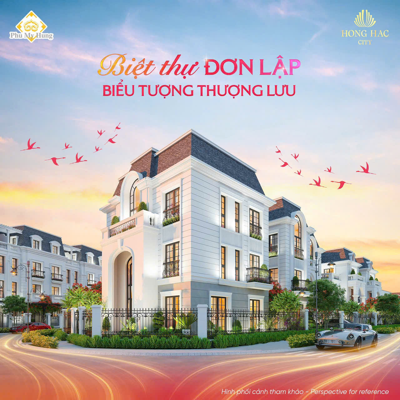Phú Mỹ Hưng 2 – HỒNG HẠC CITY Bán biệt thự liền kề 120m² – Ưu đãi hấp dẫn, liên hệ ngay!