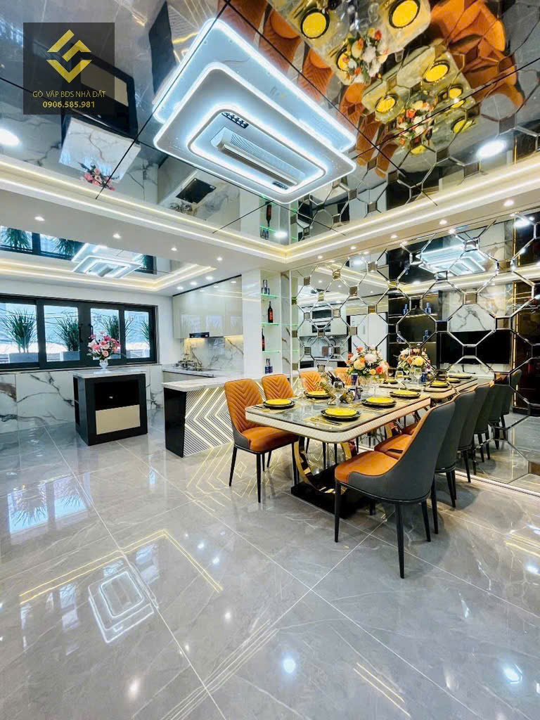 Siêu phẩm 6 tầng, mới 100% diện tích chuẩn 4x20m, nguyễn văn khối, gò vấp, hxh