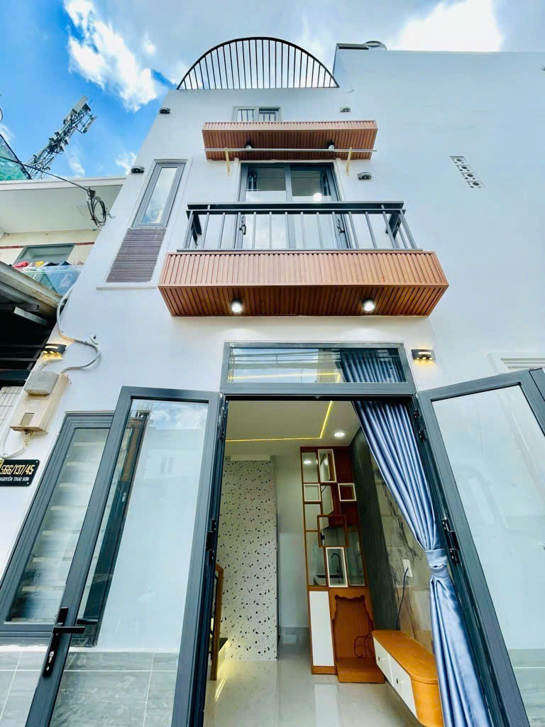 NHÀ ĐẸP 28M² – NGUYỄN THÁI SƠN, P5, GÒ VẤP – 3PN, GIÁ CHỈ 2.9 TỶ – Ở NGAY