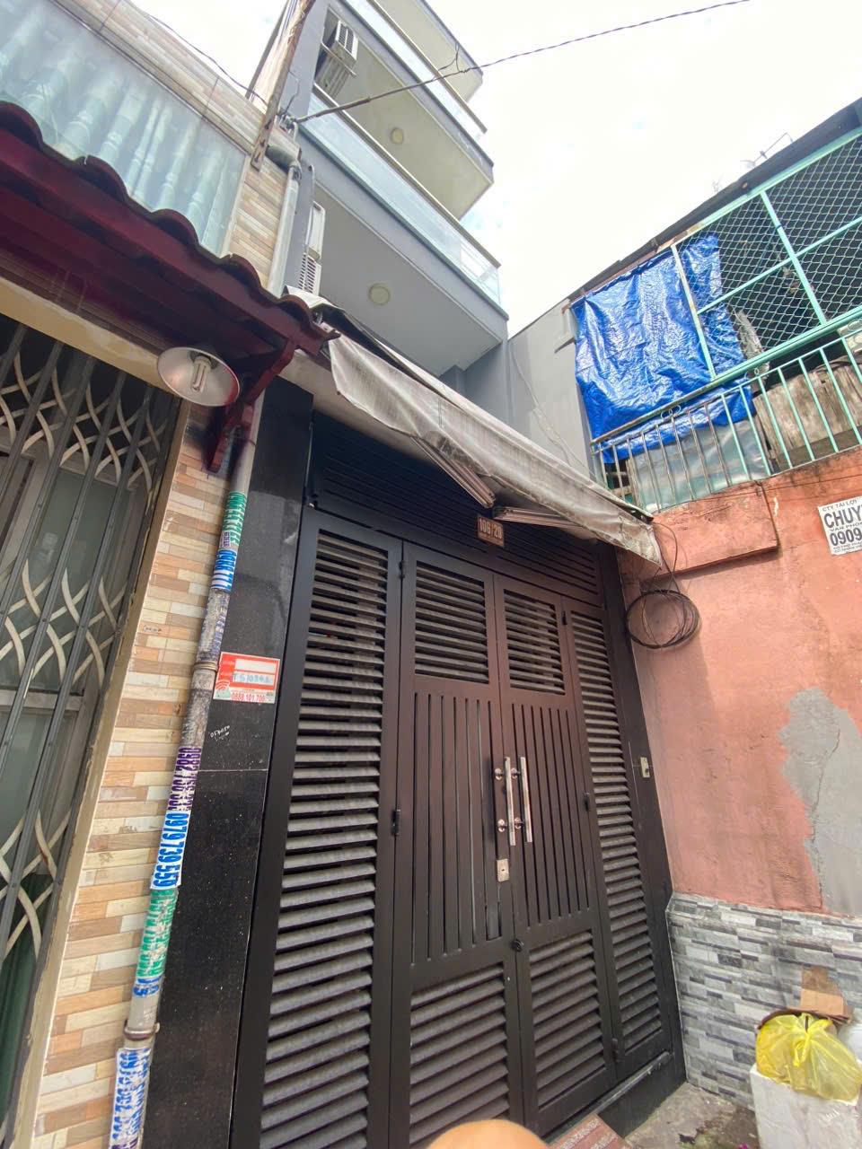 Cho thuê nguyên căn nhà Vạn Kiếp, Bình Thạnh, 42m2, 4 tầng, 5PN, hẻm thông, giá 22tr tháng có TL
