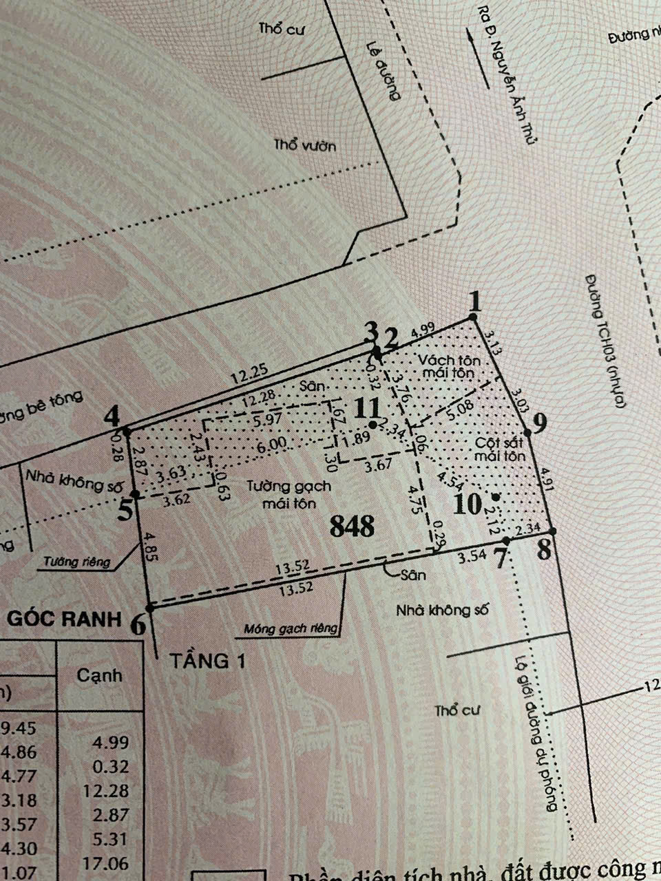 BÁN LÔ GÓC MẶT TIỀN CHỢ TÂN CHÁNH HIỆP – Q12 – VỊ TRÍ VÀNG KD NGÀY ĐÊM