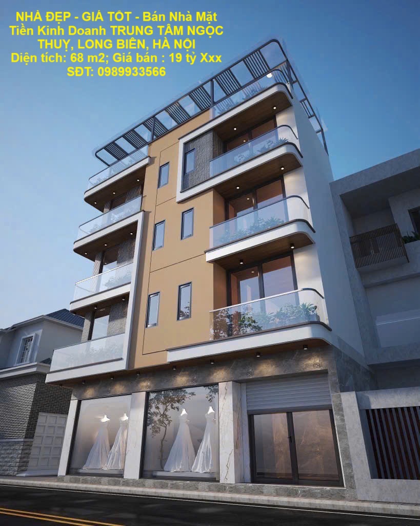 NHÀ ĐẸP - GIÁ TỐT - Bán Nhà Mặt Tiền Kinh Doanh TRUNG TÂM PHƯỜNG NGỌC THUỴ, QUẬN LONG BIÊN, HÀ NỘI