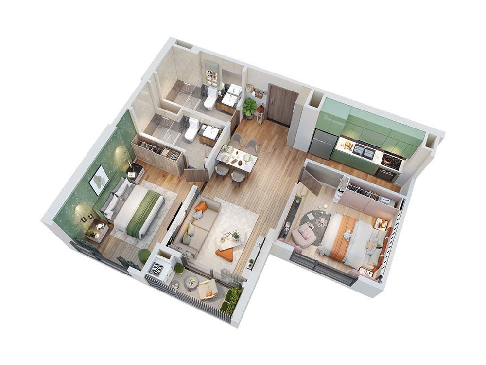 CĂN HỘ CHÍNH CHỦ - GIÁ TỐT -Bán Gấp Căn TC1 Canopy Vinhomes Smartcity Tây Mỗ, Nam Từ Liêm, Hà Nội