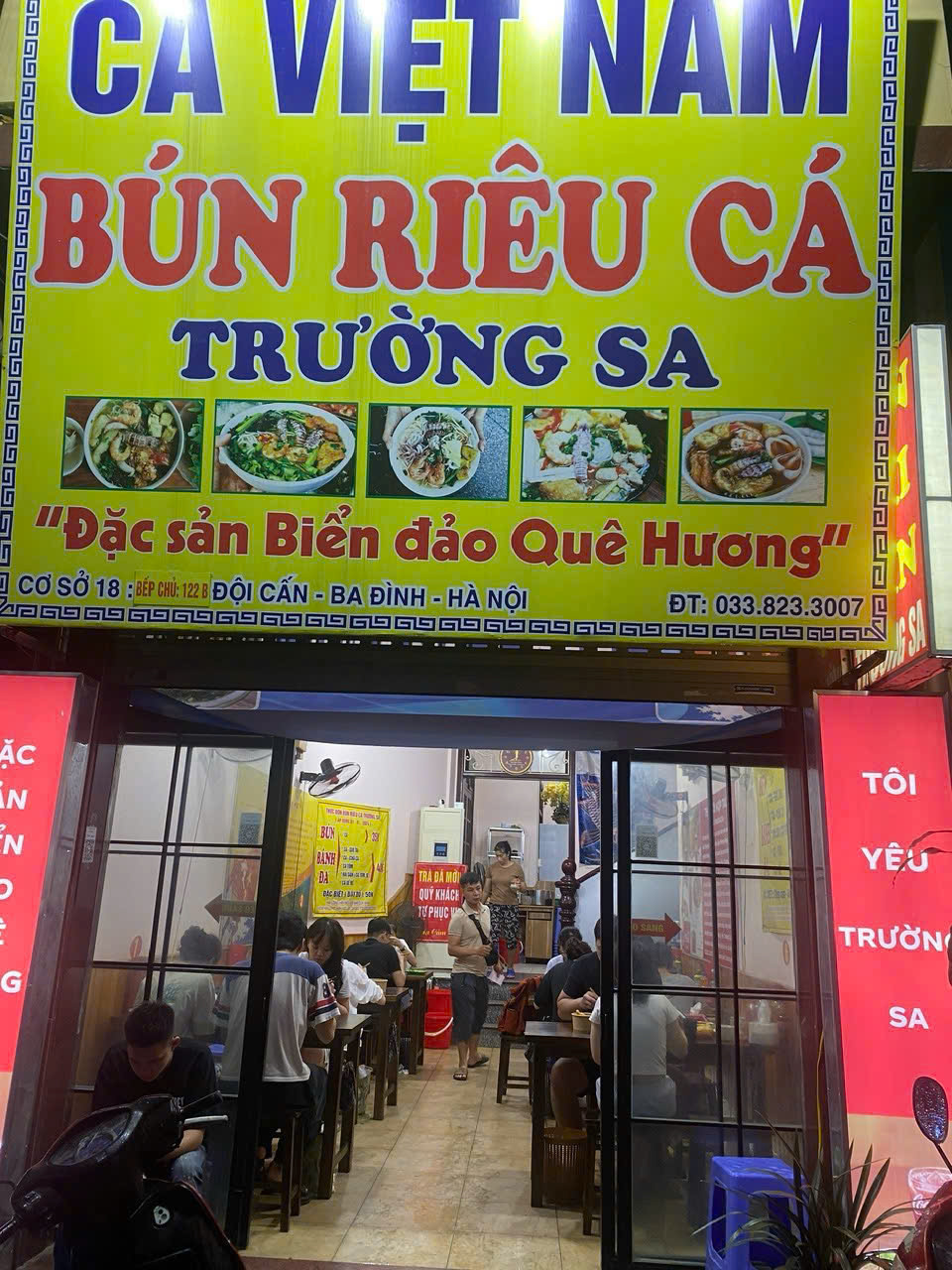 SANG NHƯỢNG QUÁN ĂN PHỐ ĐỘI CẤN – VỊ TRÍ ĐẮC ĐỊA, KINH DOANH SẦM UẤT NGÀY ĐÊM