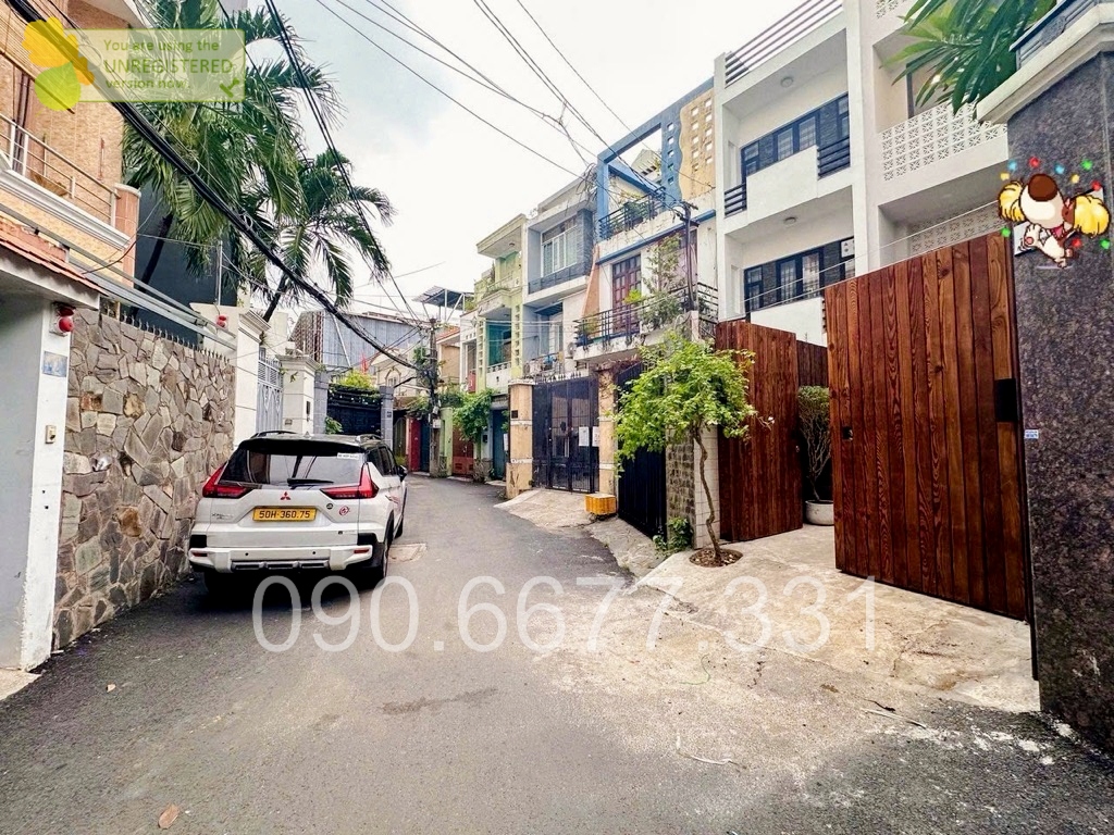 ‼️ Bình Thạnh - Hẻm xe hơi thông - Ngay UBND Phường - 4 tầng 75m2 chỉ 9.x tỷ