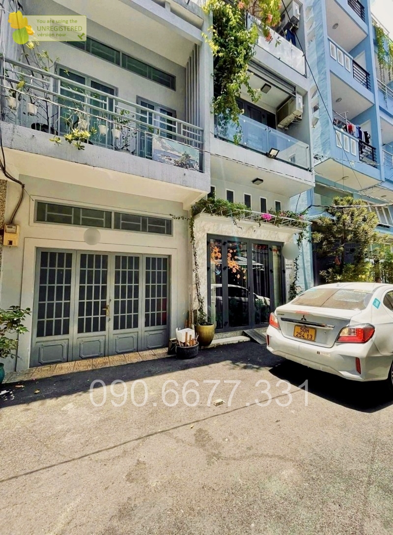 ‼️ Phố thời trang Lê Văn Sỹ - Hẻm xe hơi - 4 tầng vuông vức - 45m2 - 8.X tỷ