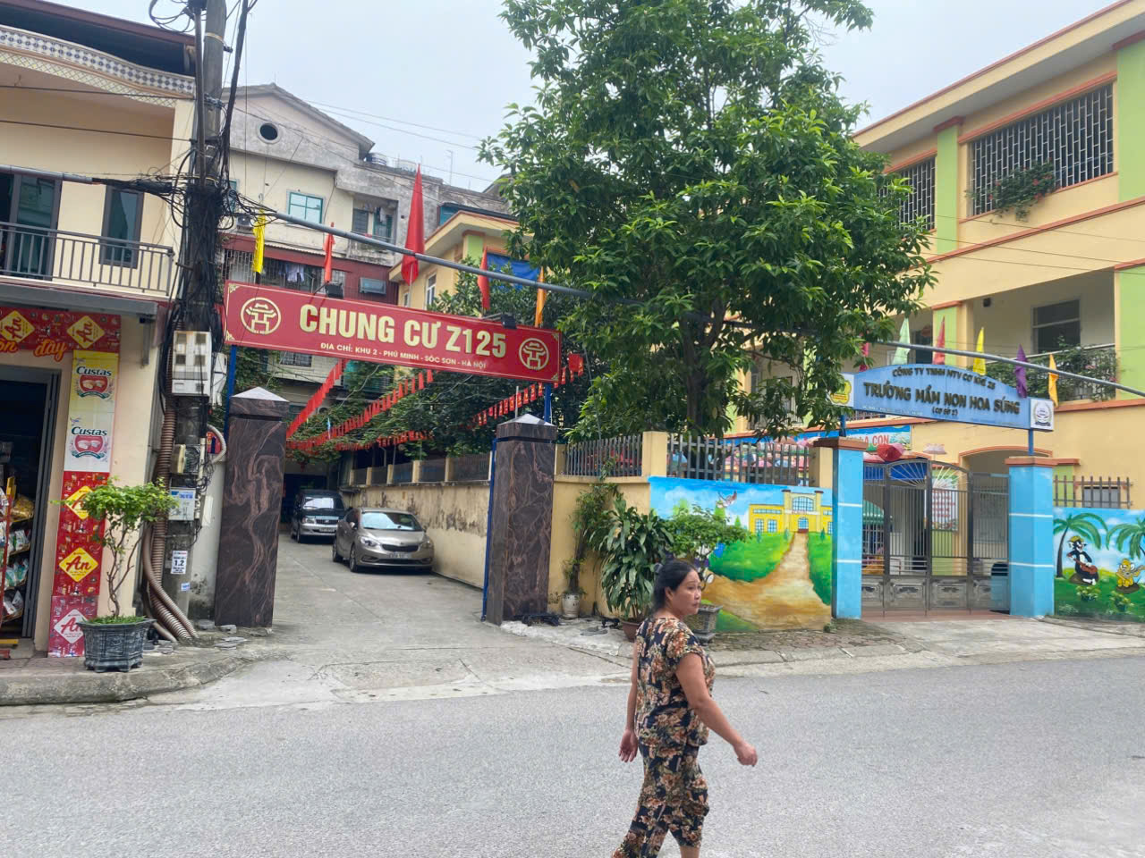 BÁN HOẶC CHO THUÊ CHUNG CƯ - Tầng 1 - Sát cổng nhà máy z125 - Phú Minh, Sóc Sơn