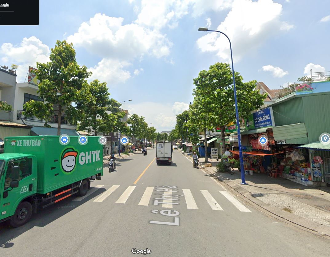 BÁN NHÀ MẶT TIỀN LÊ THỊ HÀ 9X45M GIÁ 30 TỶ