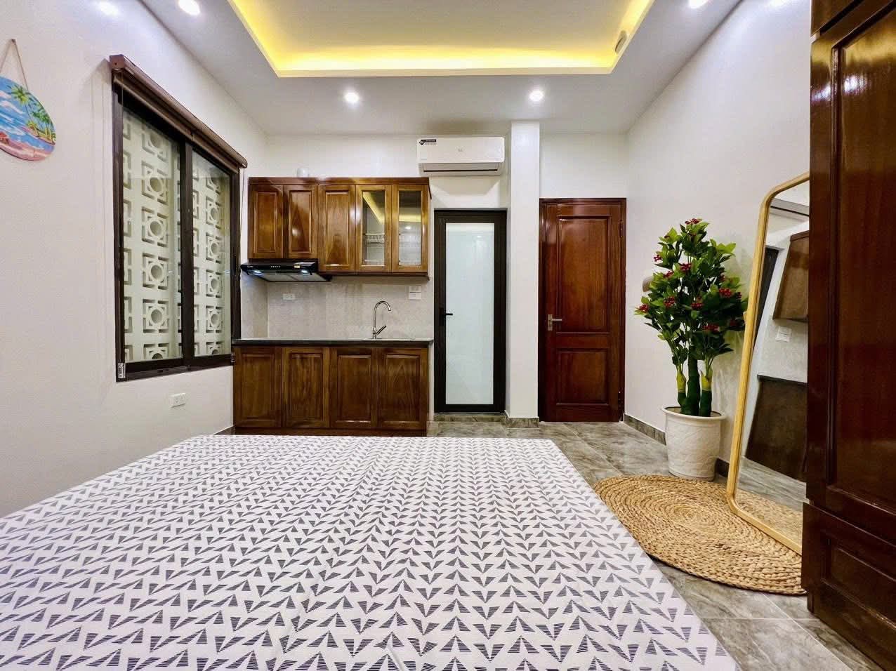 Gà đẻ Kim cương, nhỉnh 10 tỷ, 61m2, 7 tầng, 12phòng kk, căn hộ dịch vụ, Triều khúc - Thanh Xuân, đầy đủ PCCC, GPXD, thang máy, dòng tiền 720tr/5