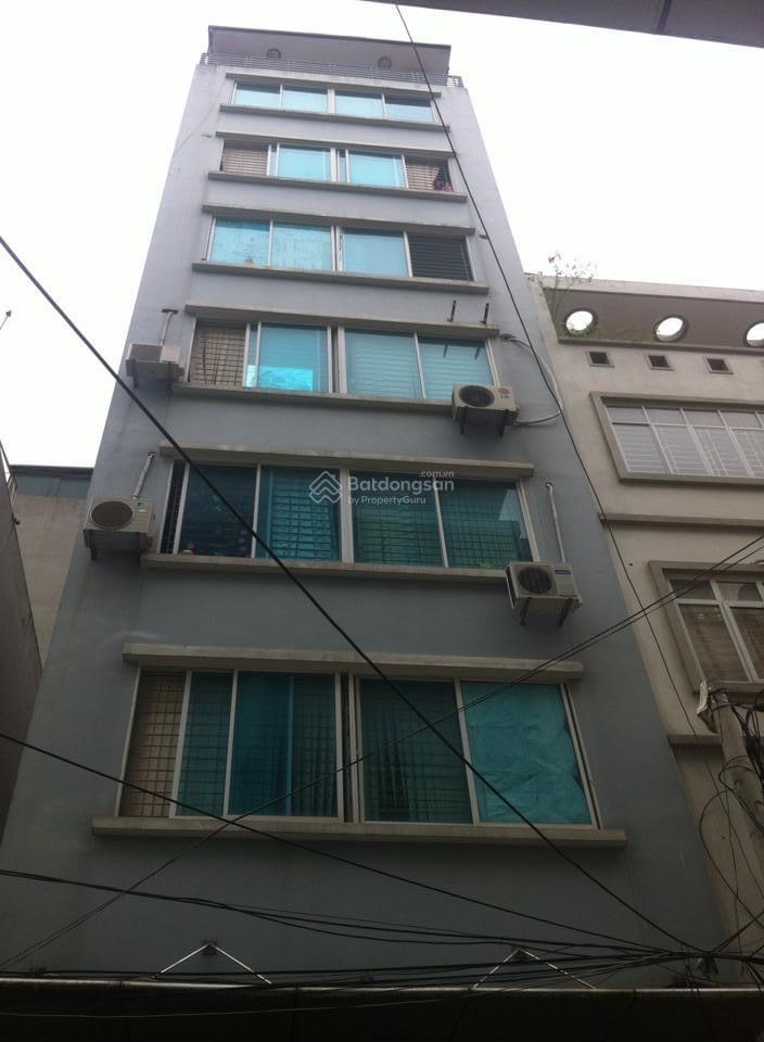 Cho thuê nhà mặt phố Trần Vỹ, 80m2, 7 tầng, thông sàn, giá thuê 55 triệu/tháng