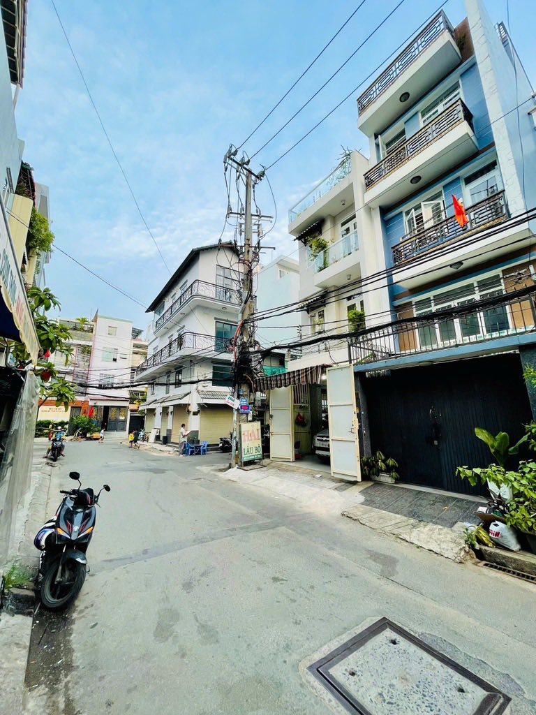 NHÀ 4 TẦNG BTCT – 100M² – KHU VIP P.1 DƯƠNG BÁ TRẠC – CHỈ 12.5 TỶ