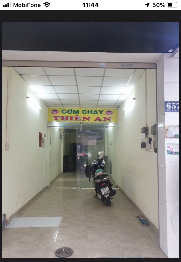 Bán nhà mặt phố.Cách Mạng Tháng Tam,F. 15, Q10,DTXD:82,8m v,2tầng, ngang 3 nở hậu,giá 17,5 tỷ