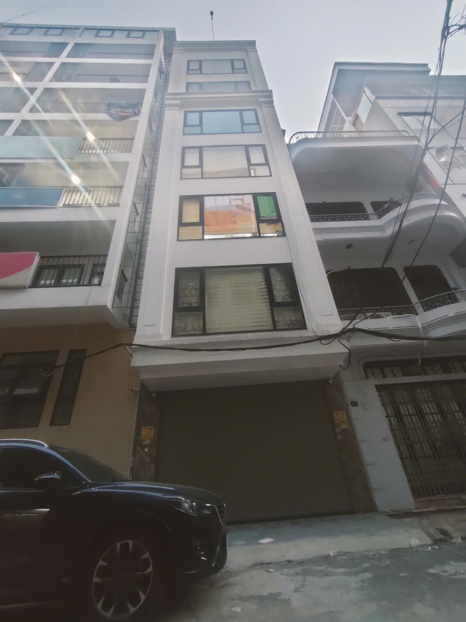 Bán nhà phố Nghĩa Tân, Cầu Giấy, 76m2, 7 tầng, thang máy, ôtô, kinh doanh, 2 thoáng, 30 tỷ