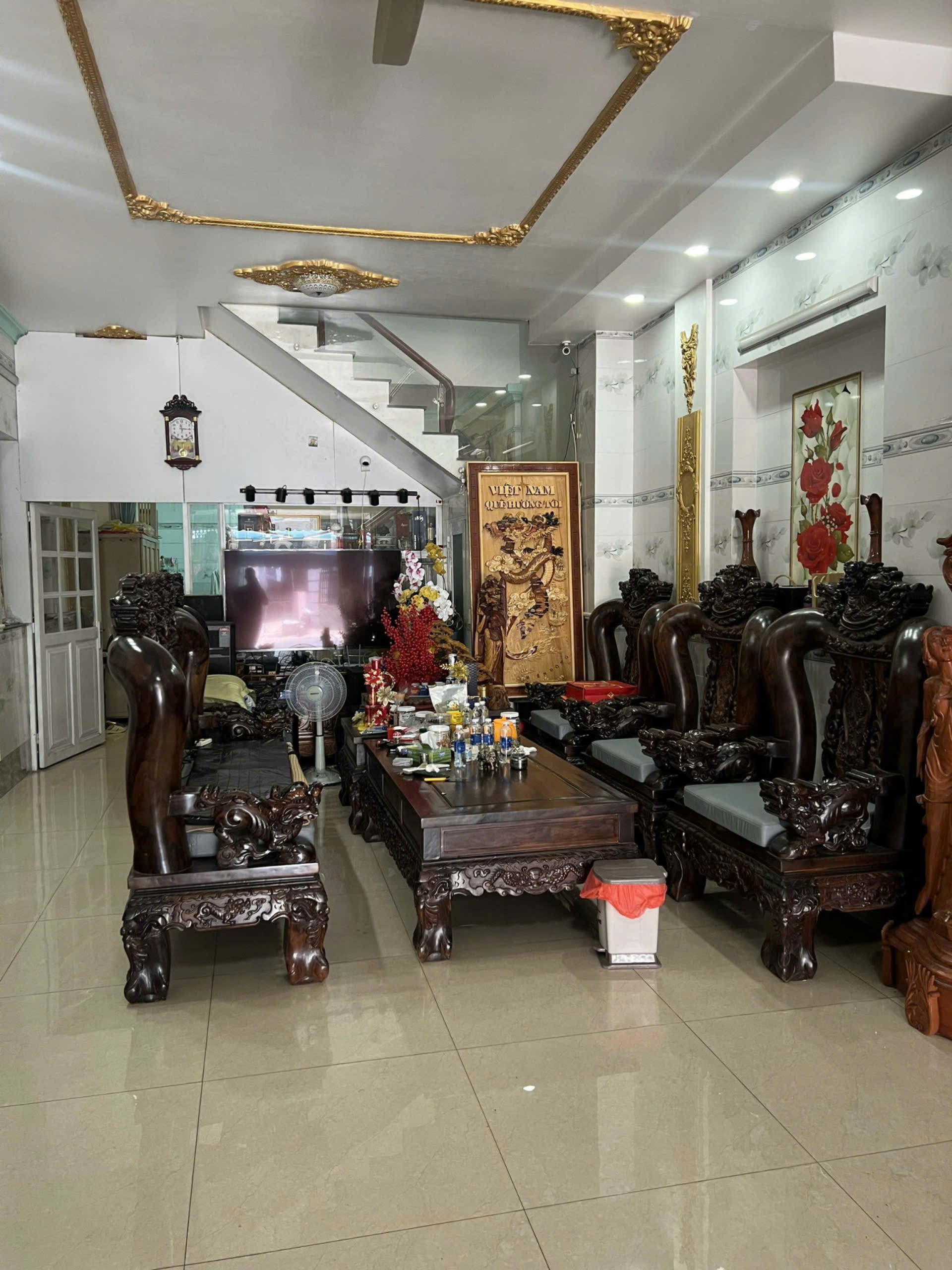 Bán nhà mặt tiền 105m² 5x21m 3 tầng Nguyễn Thị Búp Q12 giá rẻ 13 tỷ mặt tiền