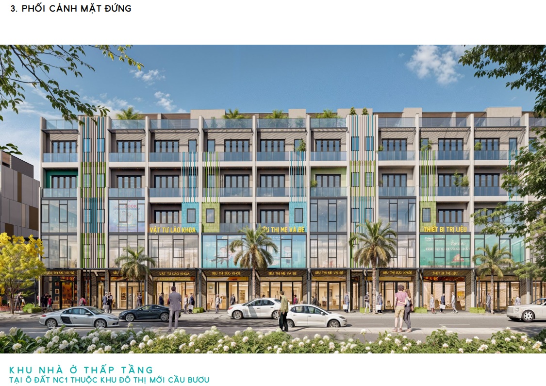Liền kề NC1 Cầu Bươu diện tích 81m2, 160 tr/m², nhìn sang khu biệt thự, mua là hời