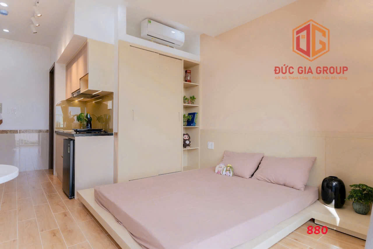 Cho thuê căn hộ mini cao cấp, full nội thất, gần KDC D2D, chỉ 4-5tr/tháng