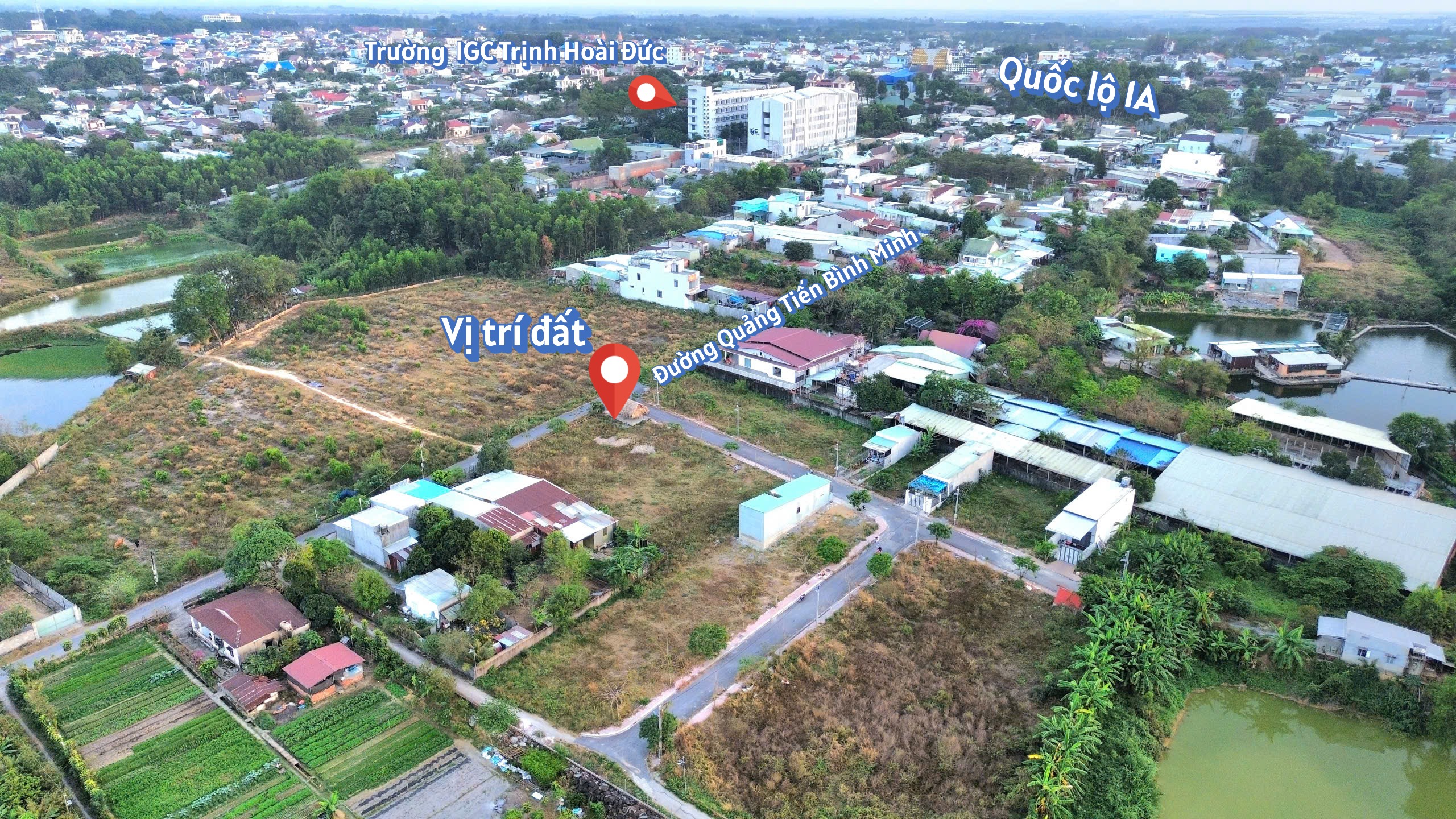 CẦN BÁN NHANH ĐẤT LÔ GÓC KINH DOANH – QUẢNG TIẾN, BÌNH MINH – GIÁ CHỈ 3.XX TỶ