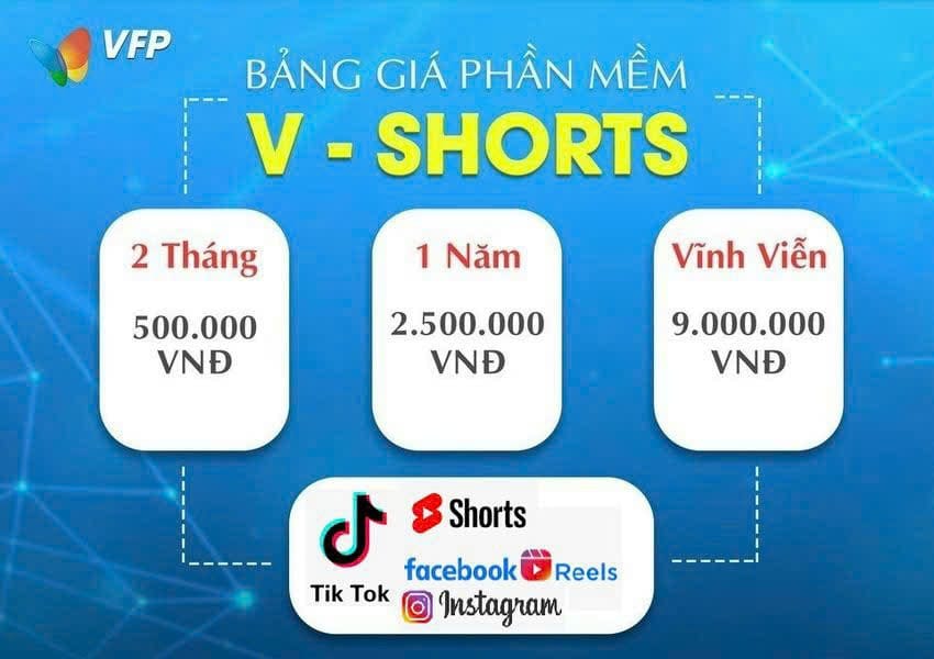 Phần Mềm Đăng Bài Facebook Tự Động, Nuôi Nick Hiệu Quả VSHORTS LH đăng ký phần mềm 0932757969