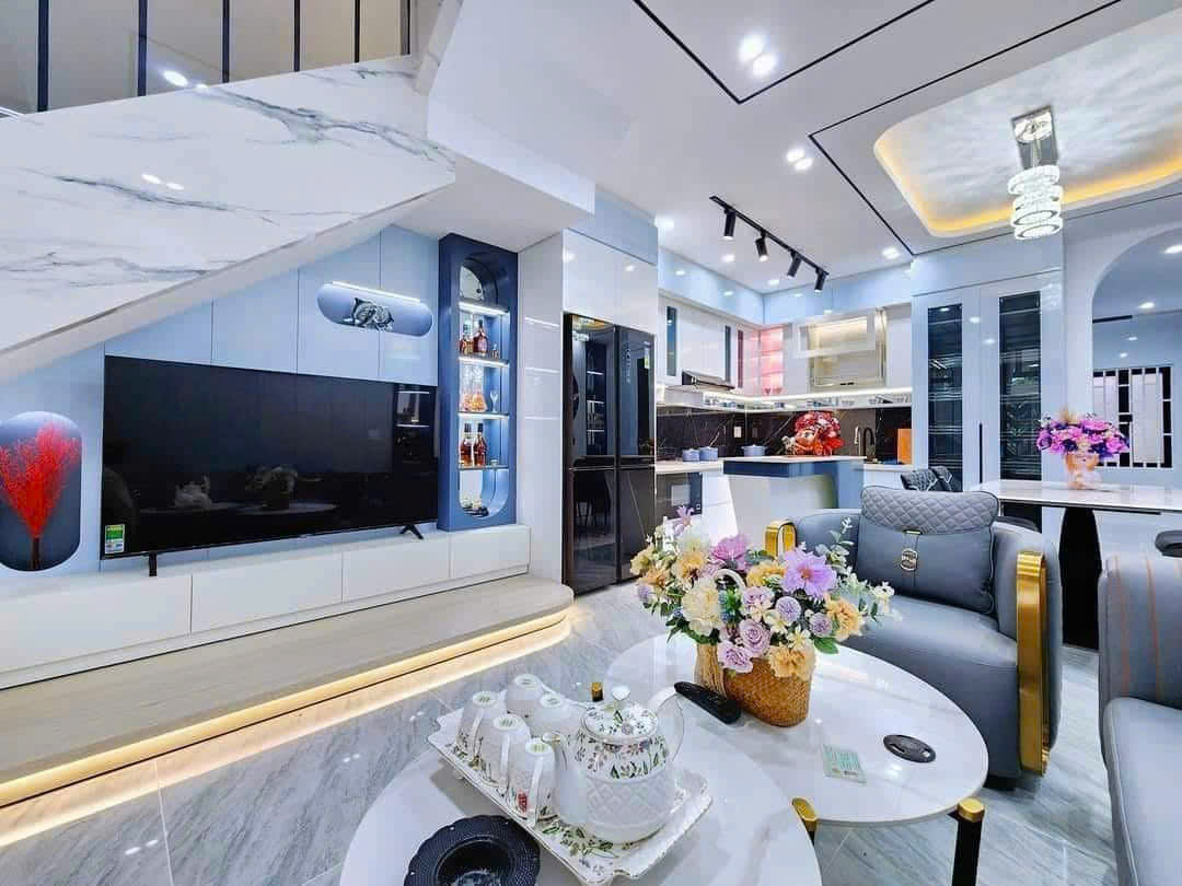 NHÀ BÈ - KHU SÀI GÒN MỚI - TẶNG FULL NỘI THẤT - 4 TẦNG - 66M2 - 6TỶ2