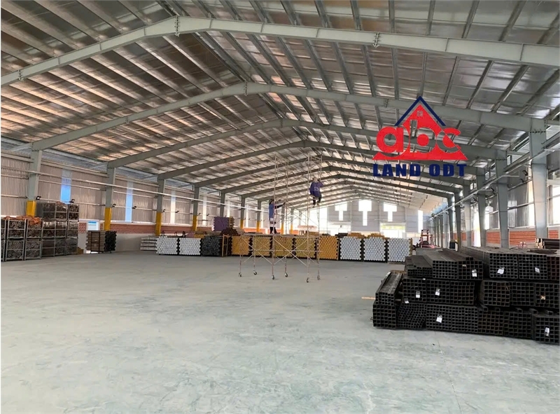 cho thuê nhà xưởng sản xuất kinh doanh đa dạng ngành nghề, khung thép kiên cố