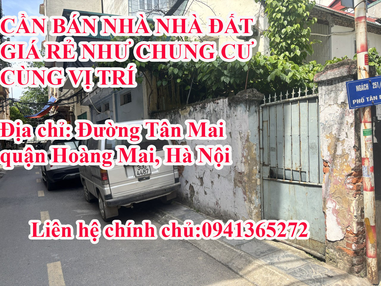 Chính chủ cần bán nhà như chung cư tại Đường Tân Mai, quận Hoàng Mai, Hà Nội