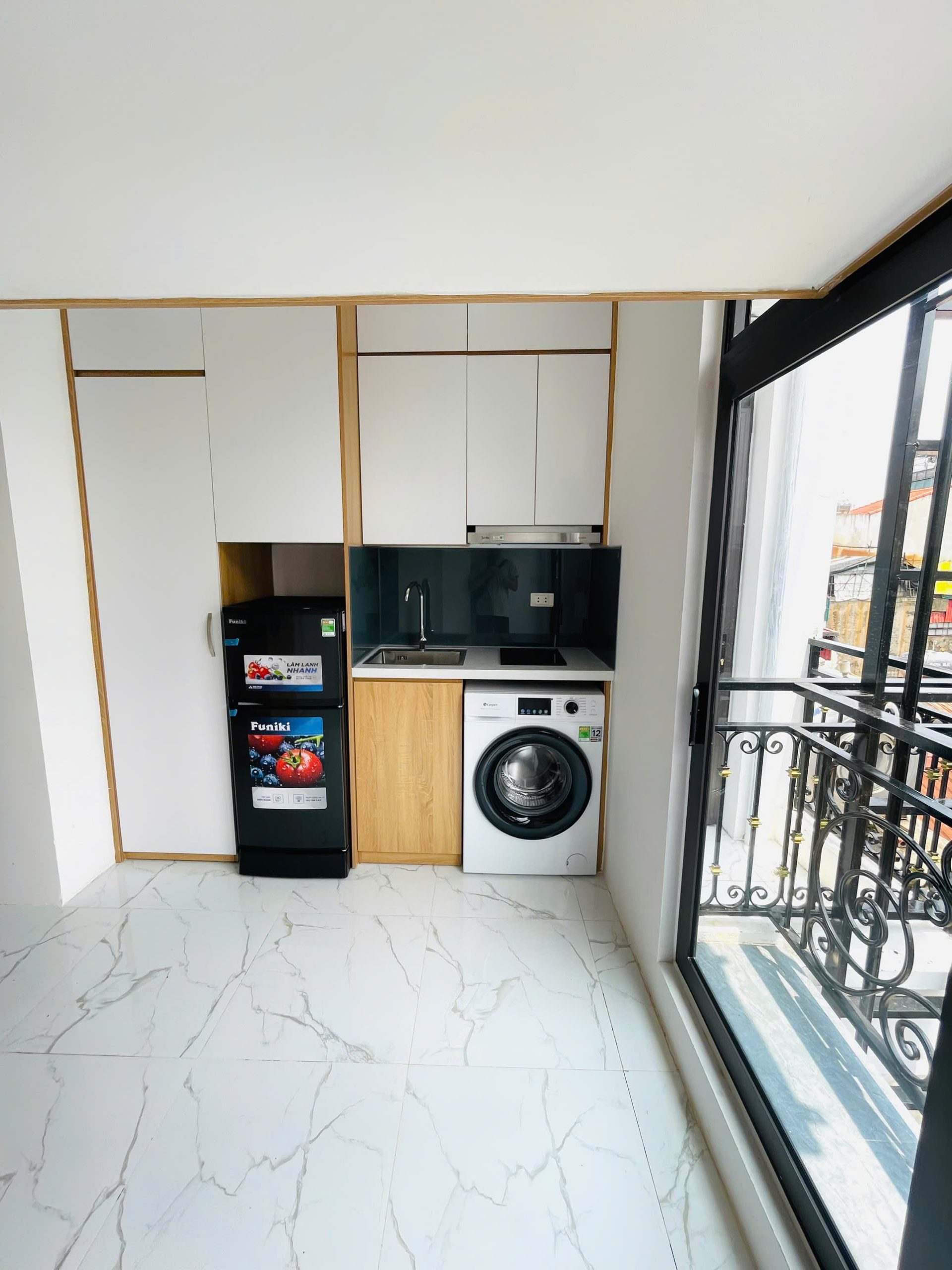 (Cưc hiếm) Căn hộ Giường tầng cao cấp 25m2 mới khai trương tại Xã Đàn - Có máy giặt riêng