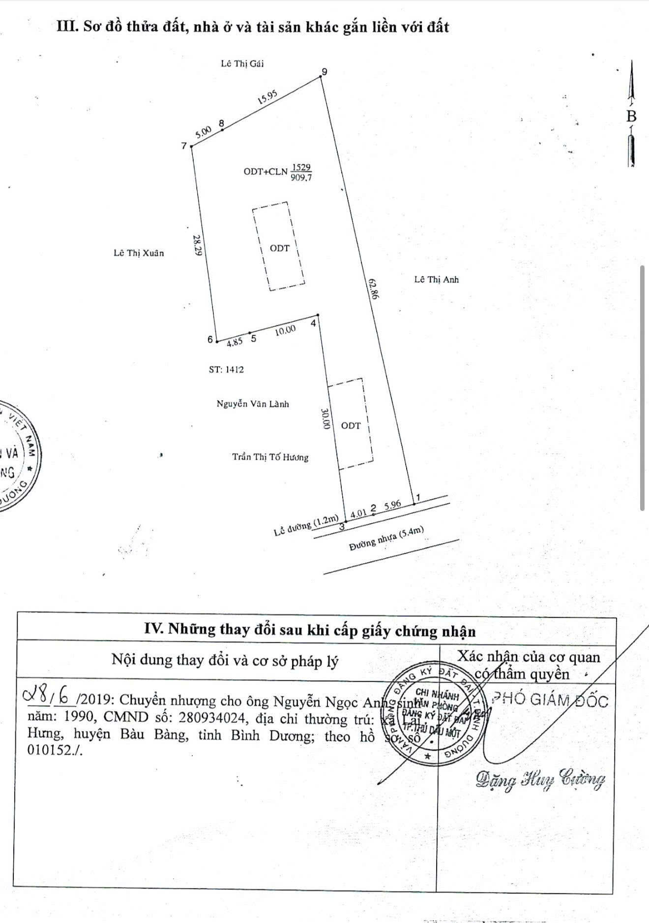 Bán đất Phường Phú Lợi, Thủ Dầu Một, Bình Dương