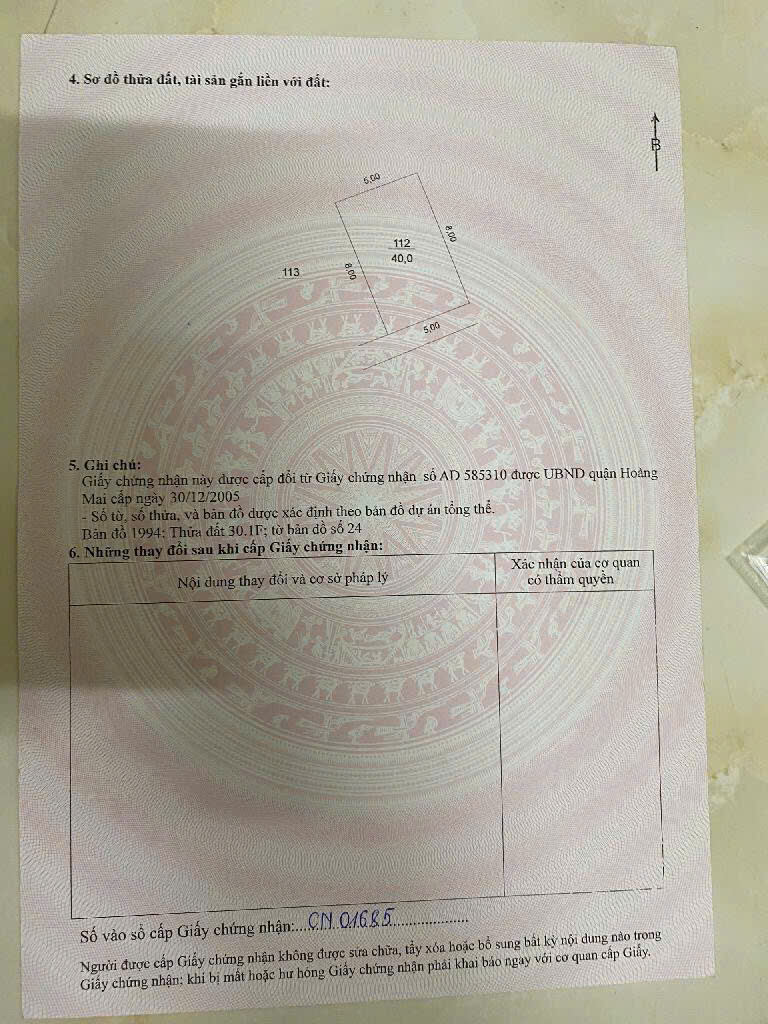 131 Ngọc Hồi, 45m chỉ 5,8 tỷ lô góc, ngõ rộng, vài bước chân ra phố