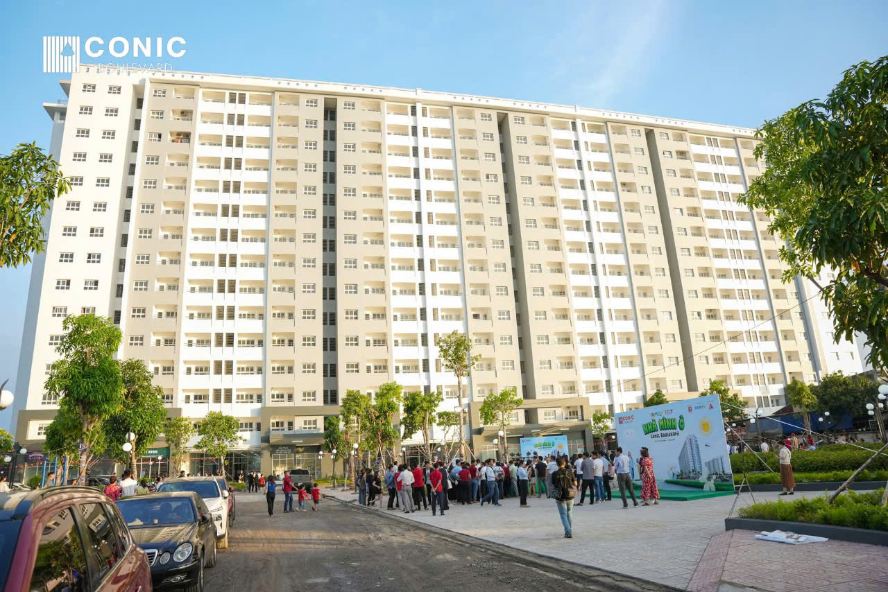 Căn Hộ Conic Boulevard đường Võ Văn Kiệt, DT 84m2, CK 25%, TT 15% Nhận Nhà Ở Ngay.