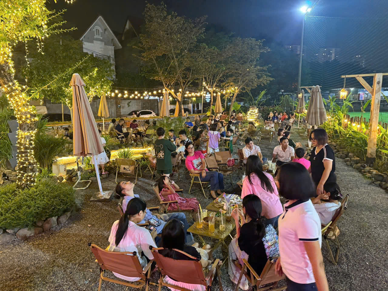 SANG NHƯỢNG QUÁN CAFE SÂN VƯỜN - KĐT VĂN QUÁN, HÀ ĐÔNG, HÀ NỘI