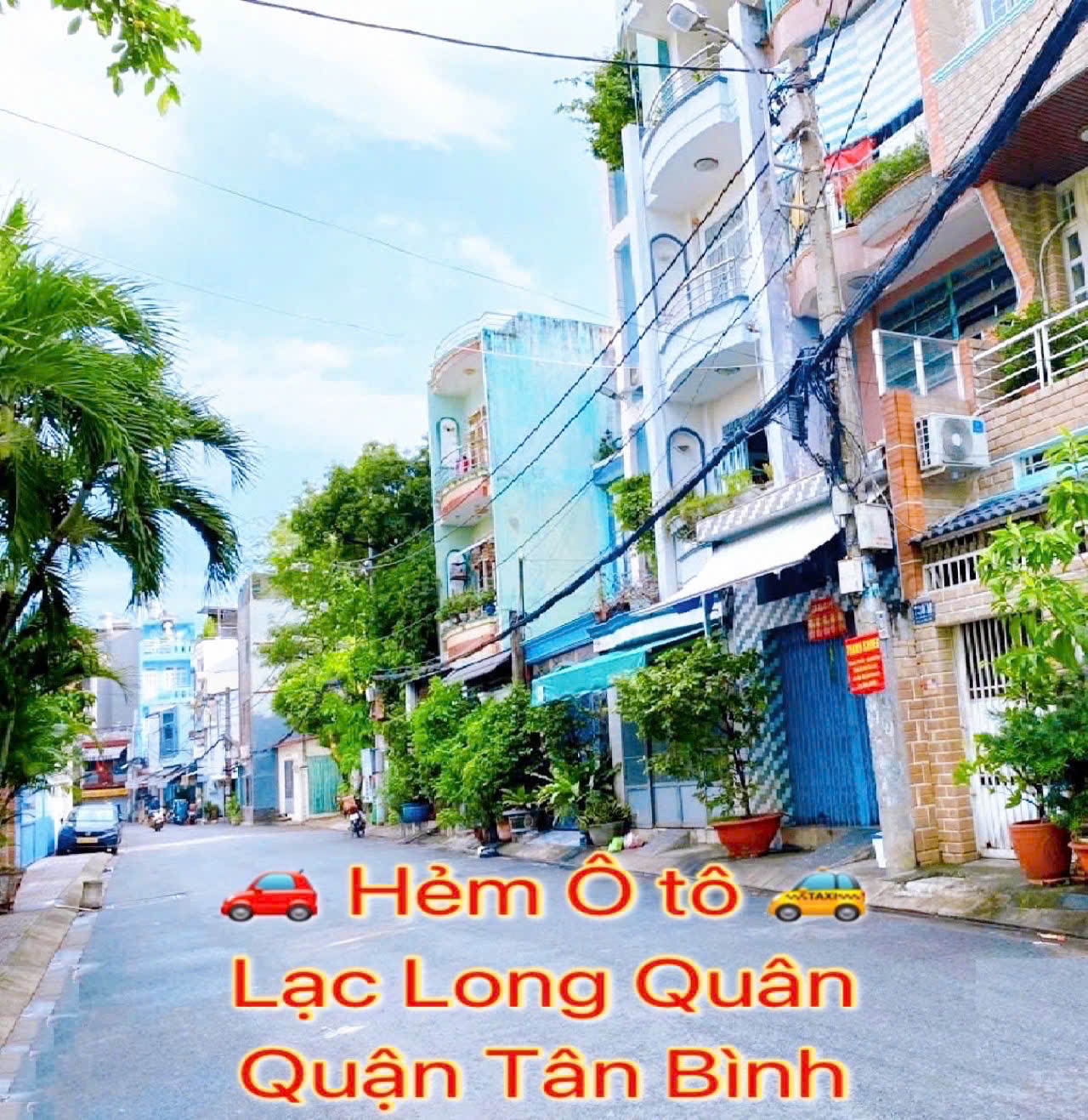 Bán Nhà Quận Tân Bình - Lạc Long Quân - Hẻm Xe Hơi - 9.5 x 14 m - Dòng tiền 288 tr - Giá 25 tỷ