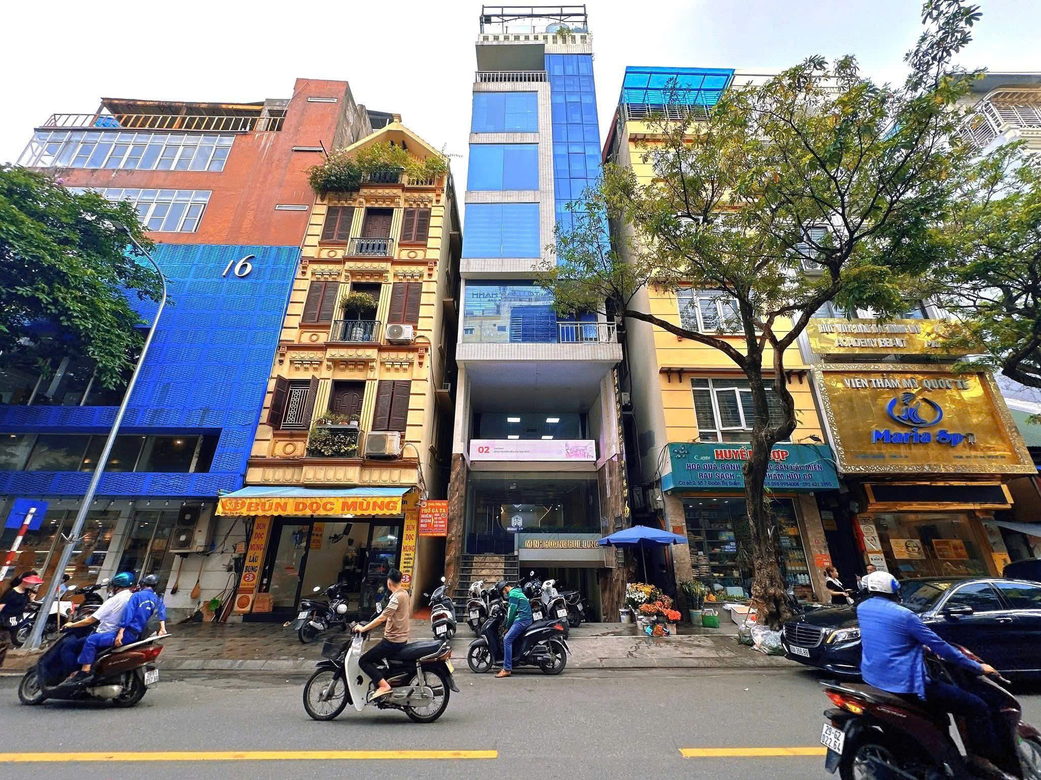 CỰC HIẾM TÒA NHÀ MẶT PHỐ ĐOÀN THỊ ĐIỂM 159M2 9 TẦNG DÒNG TIỀN 2.5 TỶ MỘT NĂM GIÁ TỐT