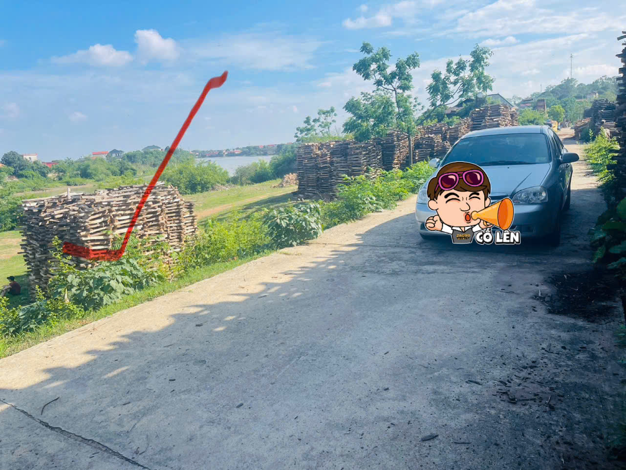 BÁN ĐẤT THỔ CƯ MẶT ĐÊ PHÙ LÃNG – QUẾ VÕ