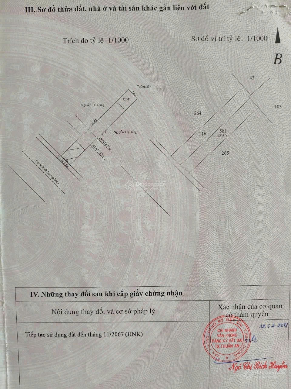 Bán đất mặt tiền Quốc Lộ 13, ngã tư Đất Thánh lên 500 mét. Giá tốt, Chính chủ, Thuận An, Bình Dương