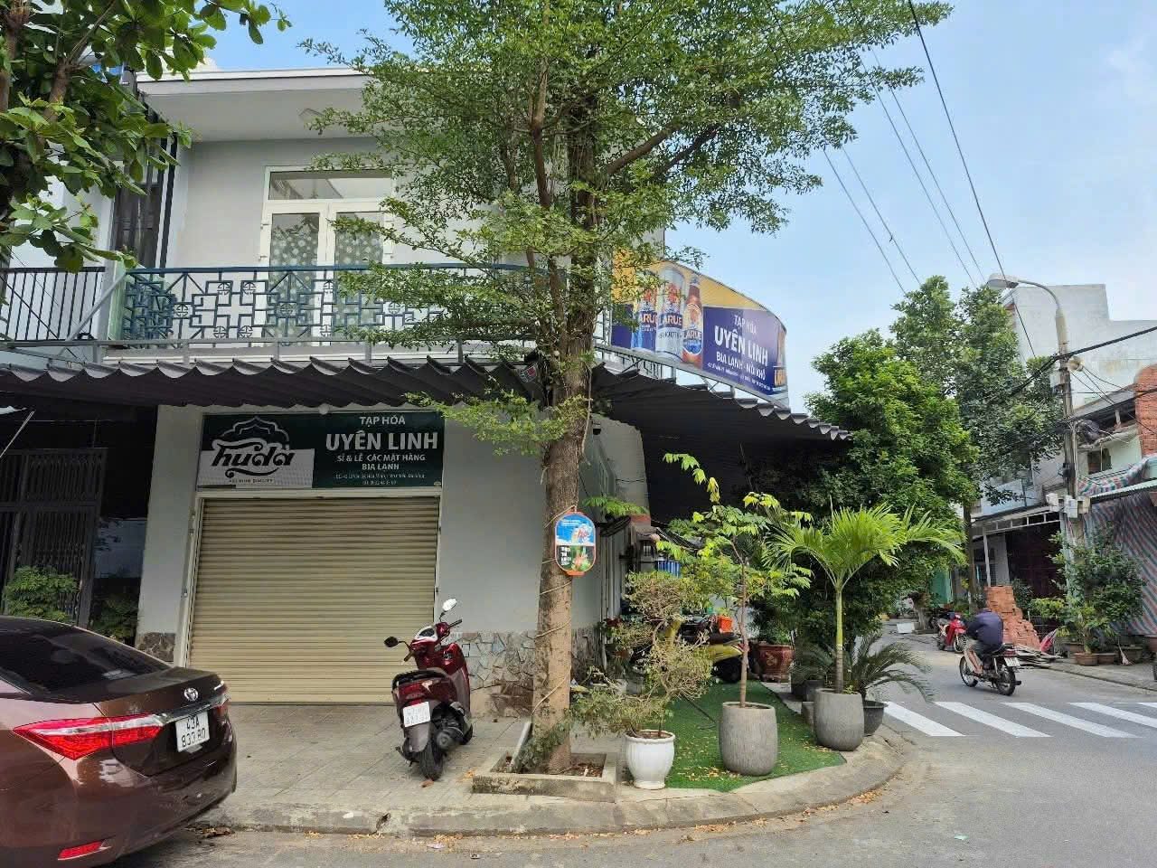 Căn nhà 2 tầng lô góc 2 mặt tiền số 42 đường Lê Văn Sỹ, Hoà Minh, Liên Chiểu, Đà Nẵng