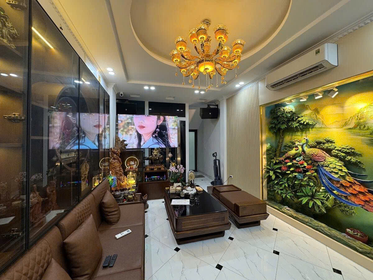 BÁN NHÀ NGÕ Ô TÔ TÂN MAI, HOÀNG MAI 36Mx5T, MT 4.5M GIÁ 9.98 TỶ