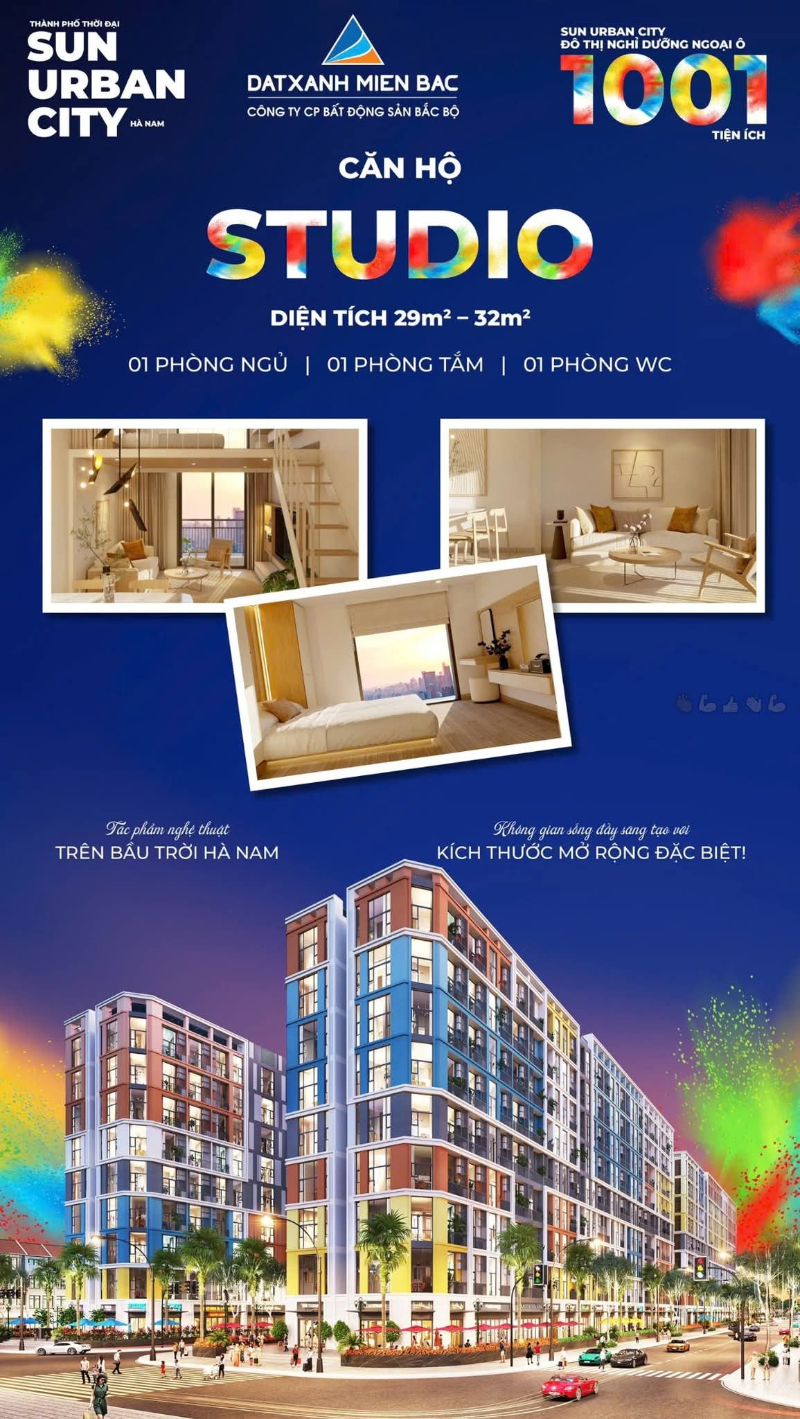 Chung cư Khu Pack Sun Urban City Phường Hà Nam Ninh Bình